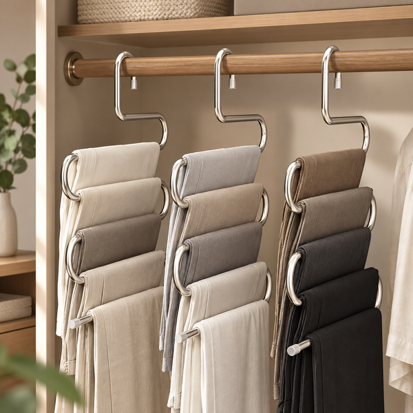 Upgraded Non-Slip S-Shaped Pants Hanger Set